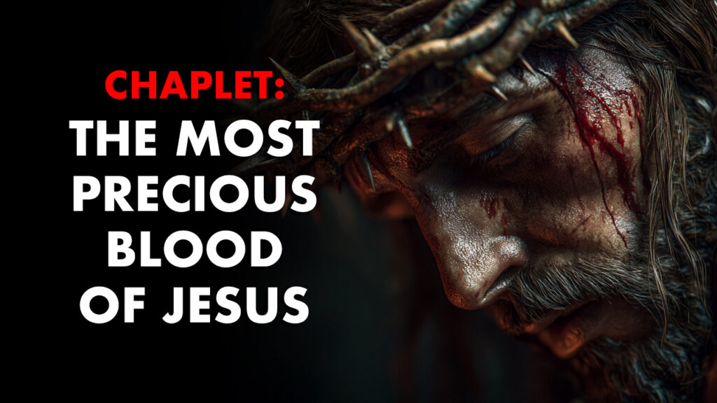 Religious image of Jesus with crown of thorns