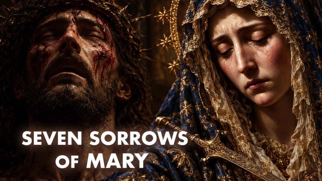 The Seven Sorrows of the Blessed Virgin Mary — video reflection thumbnail from Sacred Heart Precious Blood Ministry